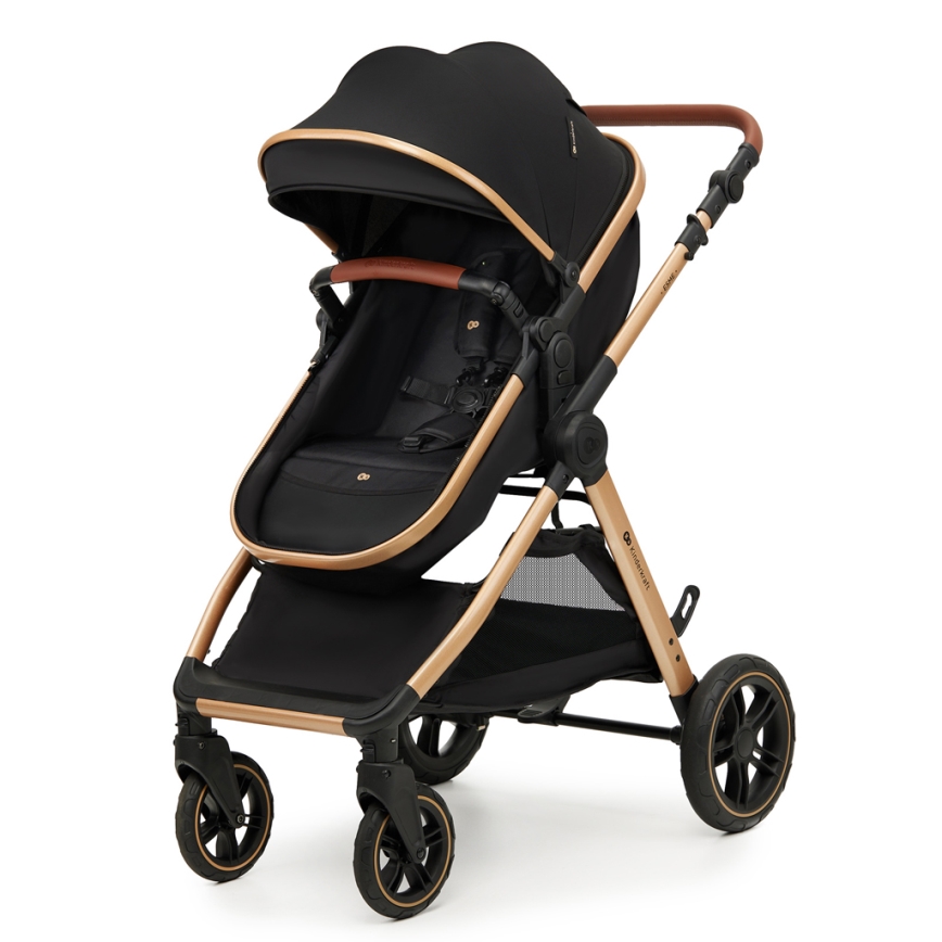 KINDERKRAFT - Kombinirani voziček 3v1 ESME Pure črna + avtosedež MINK PRO