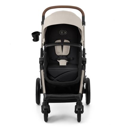 KINDERKRAFT - Kombinirani voziček 3v1 MOOV 2 AIR Moonlight siva + avtosedež MINK PRO