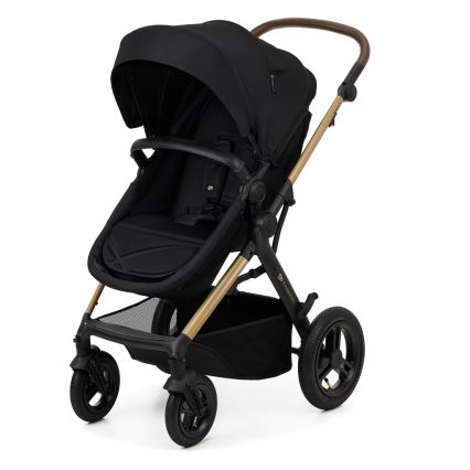 KINDERKRAFT - Kombinirani voziček 3v1 MOOV 2 AIR Pure črna + avto seat MINK PRO