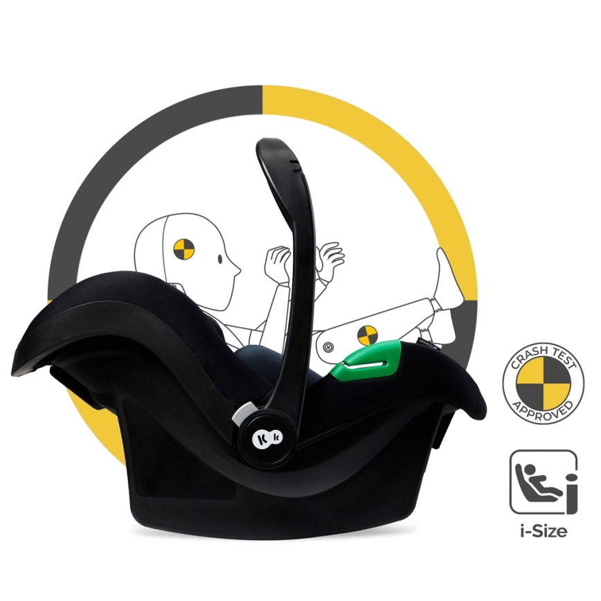 KINDERKRAFT - Kombinirani voziček 3v1 MOOV 2 AIR Sand bež + avto sedež MINK PRO