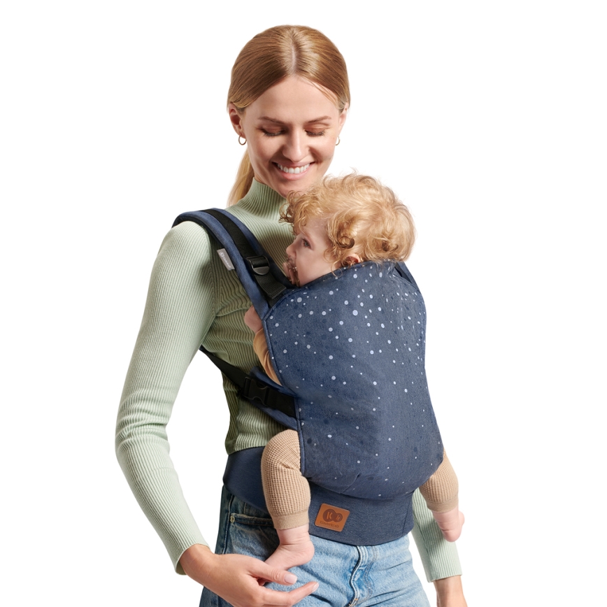KINDERKRAFT - Nahrbtnik za nošenje dojenčka NINO modra