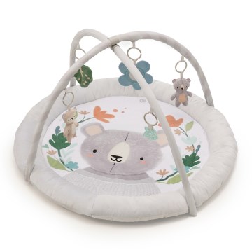 KINDERKRAFT - Otroška igralna podloga COZYPLAY siva