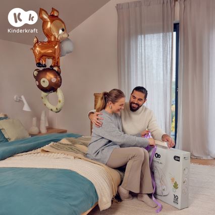 KINDERKRAFT - Otroška igralna podloga COZYPLAY siva