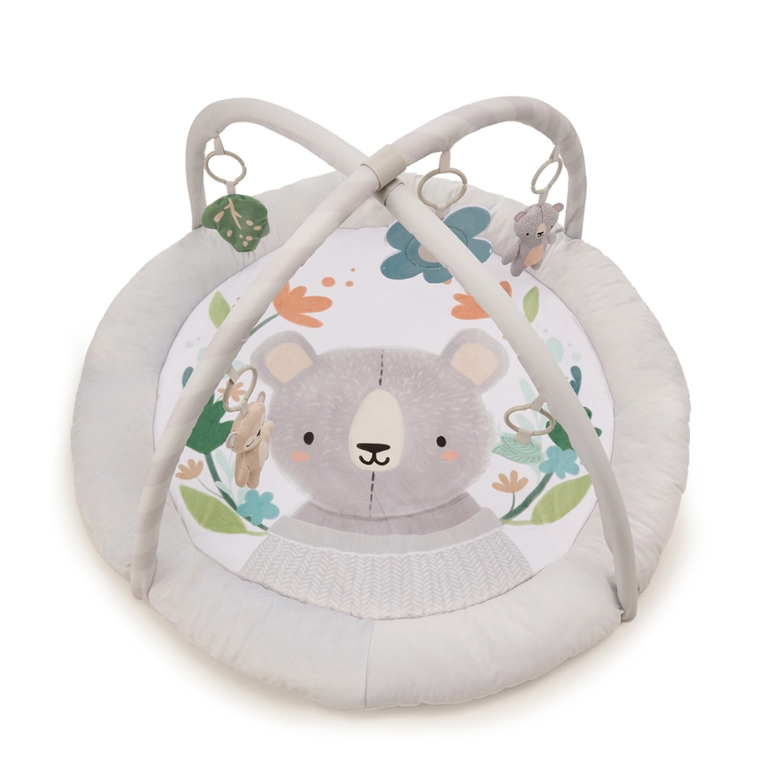 KINDERKRAFT - Otroška igralna podloga COZYPLAY siva