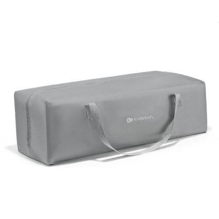 KINDERKRAFT - Otroška ograja ZIKI, siva