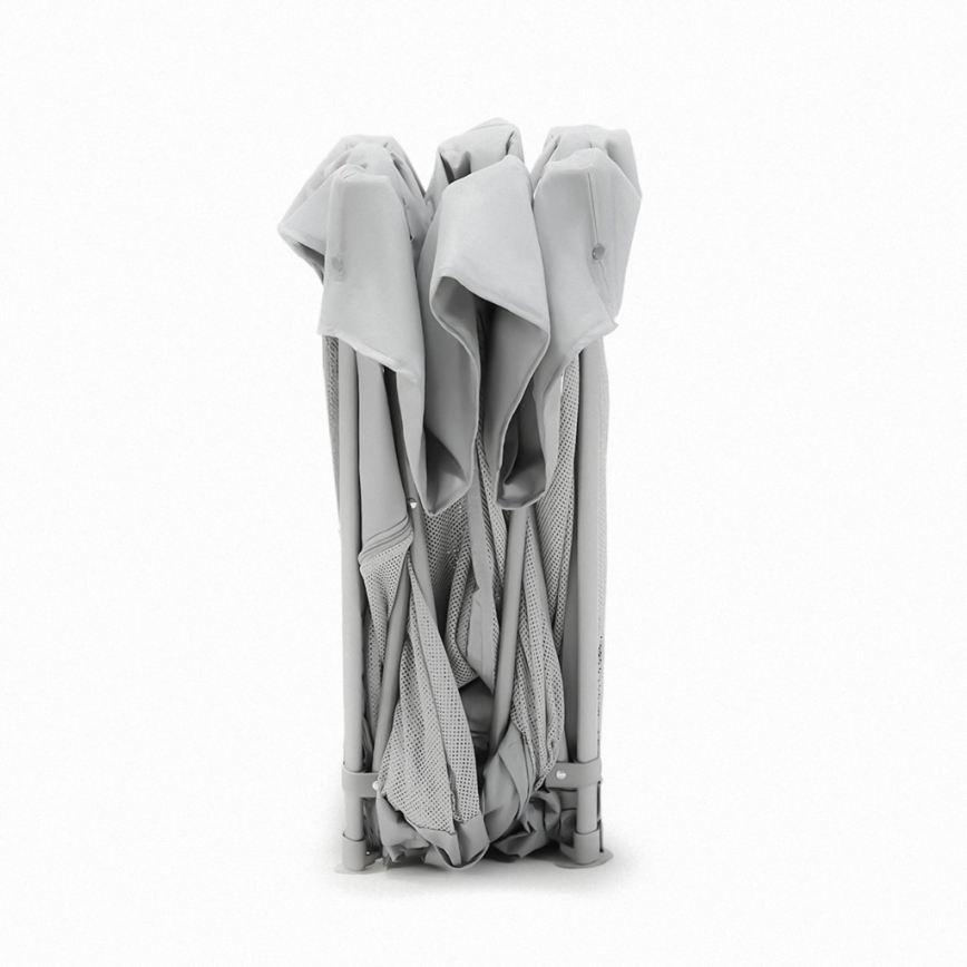 KINDERKRAFT - Otroška ograja ZIKI, siva