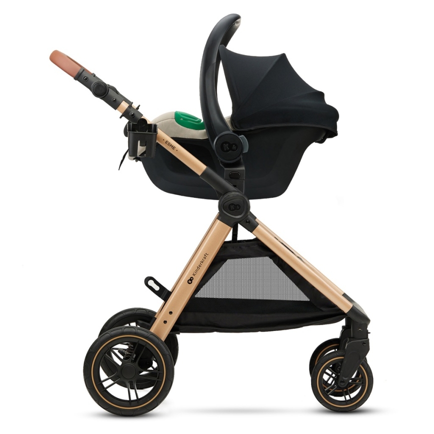 KINDERKRAFT - Otroški avtosedež MINK PRO 2 40-87 cm (0-13 kg) bež