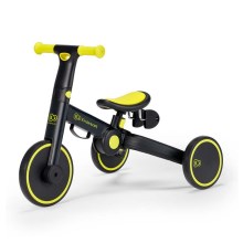 KINDERKRAFT - Otroški tricikel 3v1 4TRIKE rumena/črna