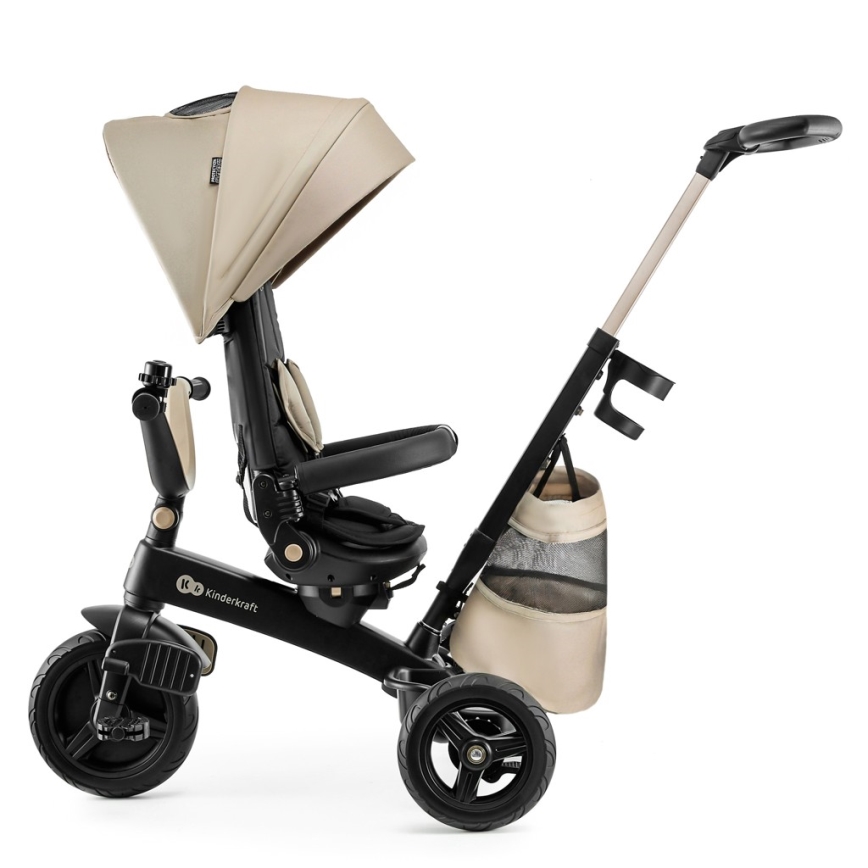 KINDERKRAFT - Otroški tricikel 5 v 1 EASYTWIST bež