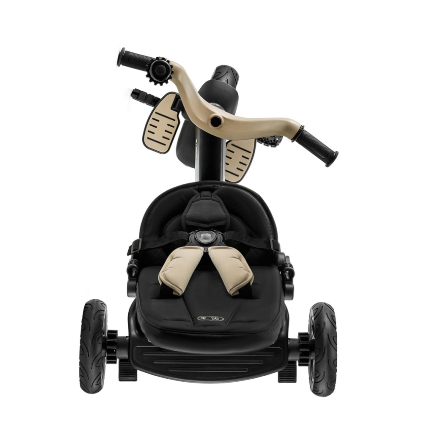 KINDERKRAFT - Otroški tricikel 5 v 1 EASYTWIST bež
