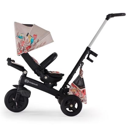 KINDERKRAFT - Otroški tricikel 5v1 EASYTWIST bež/črna