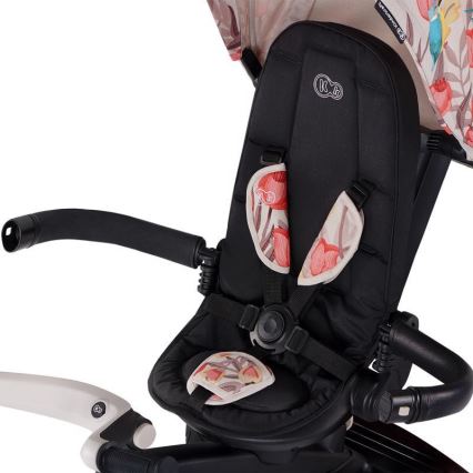 KINDERKRAFT - Otroški tricikel 5v1 EASYTWIST bež/črna