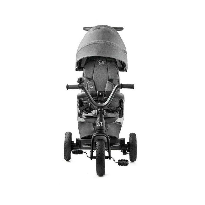 KINDERKRAFT - Otroški tricikel 5v1 EASYTWIST siva/črna