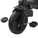 KINDERKRAFT - Otroški tricikel 5v1 EASYTWIST siva/črna