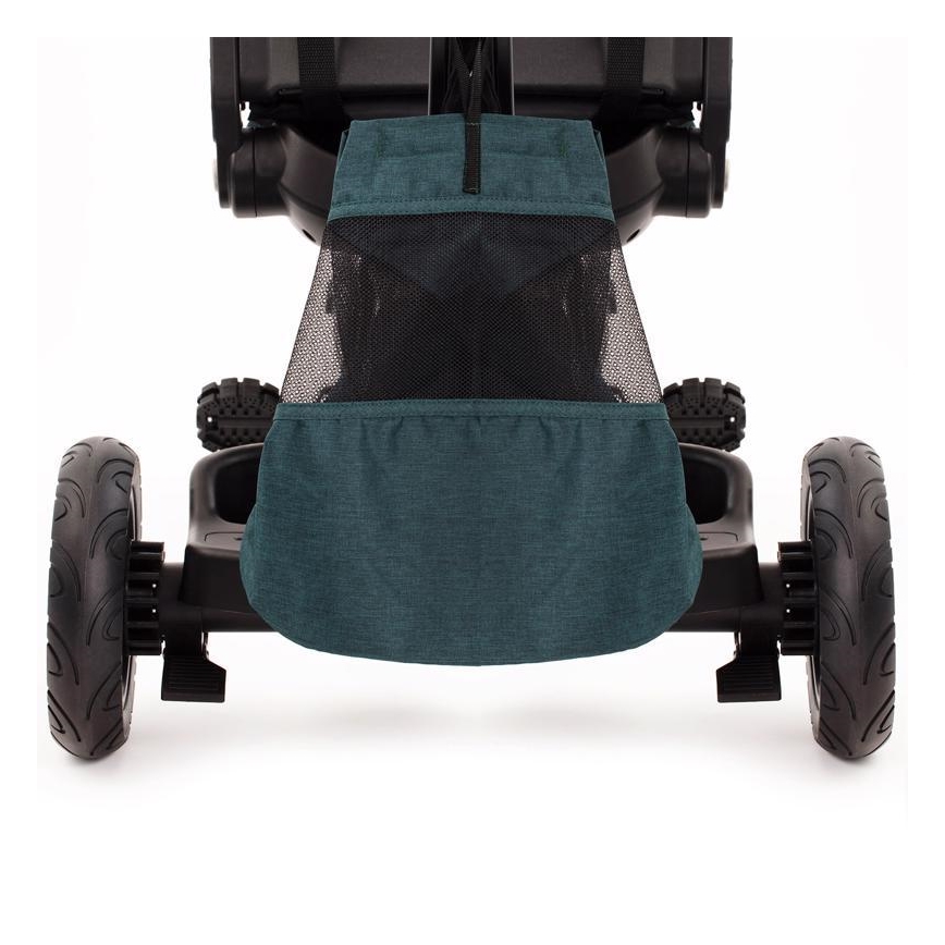 KINDERKRAFT - Otroški tricikel 5v1 EASYTWIST zelena/črna