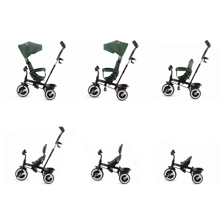 KINDERKRAFT - Otroški tricikel ASTON Mystic zelena
