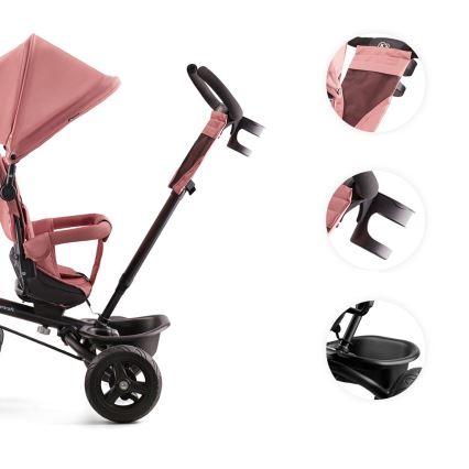 KINDERKRAFT - Otroški tricikel AVEO roza