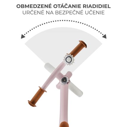 KINDERKRAFT - Otroško kolo FLY PLUS Powder roza