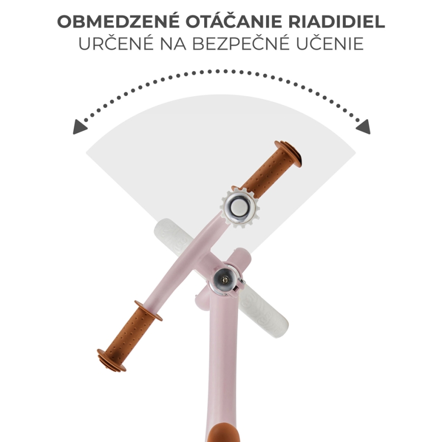 KINDERKRAFT - Otroško kolo FLY PLUS Powder roza