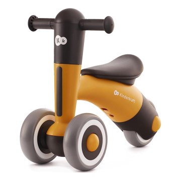 KINDERKRAFT - Otroško kolo MINIBI Premium oranžna/siva