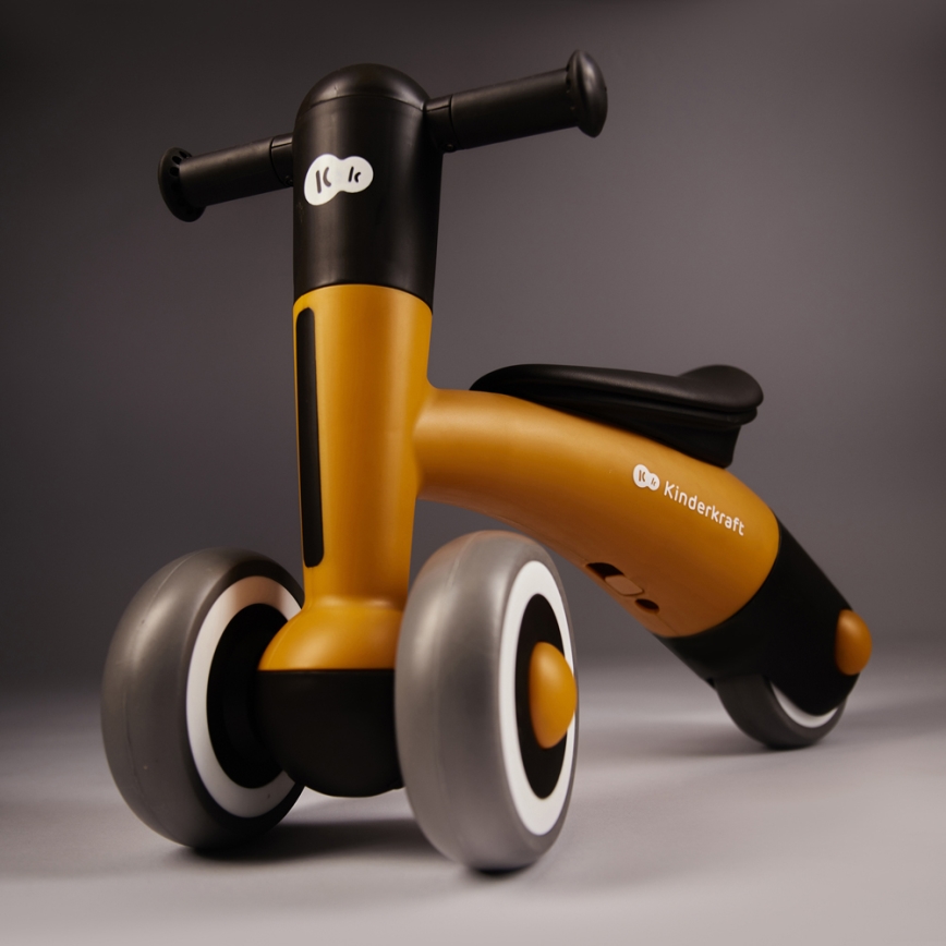 KINDERKRAFT - Otroško kolo MINIBI Premium oranžna/siva
