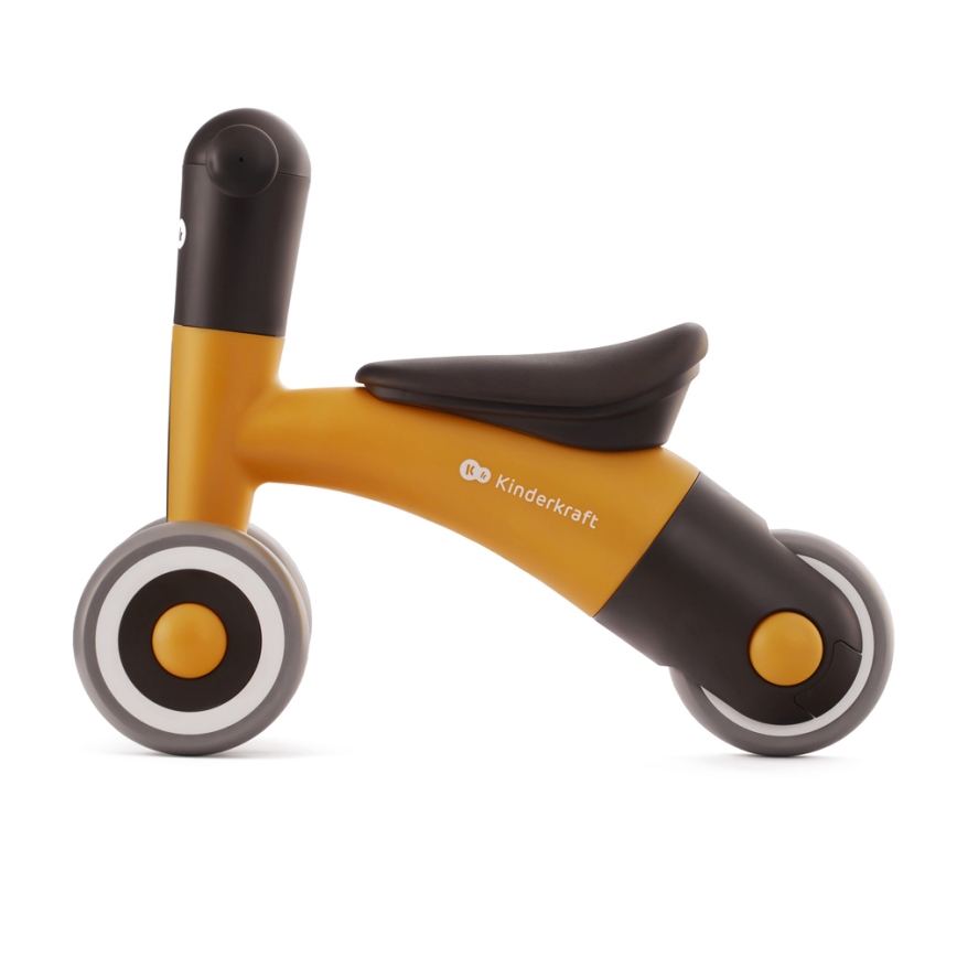 KINDERKRAFT - Otroško kolo MINIBI Premium oranžna/siva