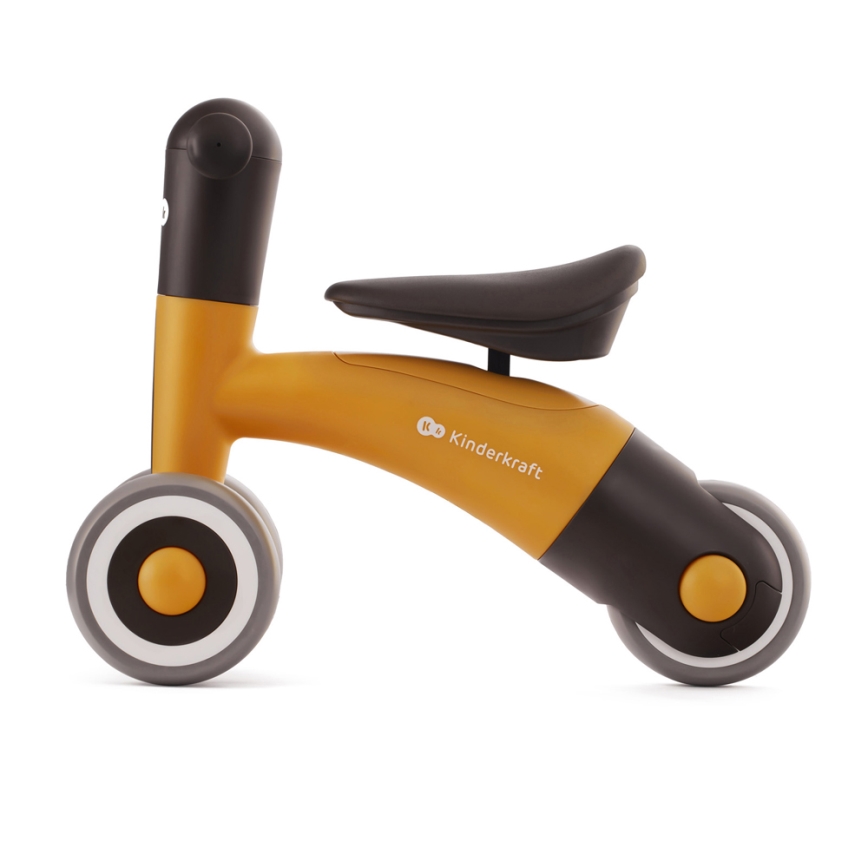 KINDERKRAFT - Otroško kolo MINIBI Premium oranžna/siva