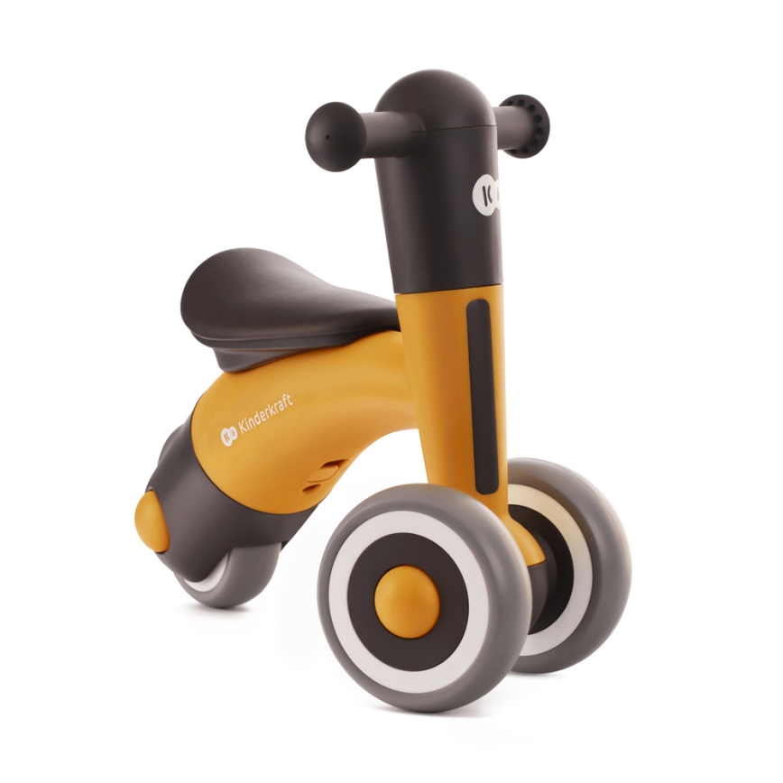 KINDERKRAFT - Otroško kolo MINIBI Premium oranžna/siva