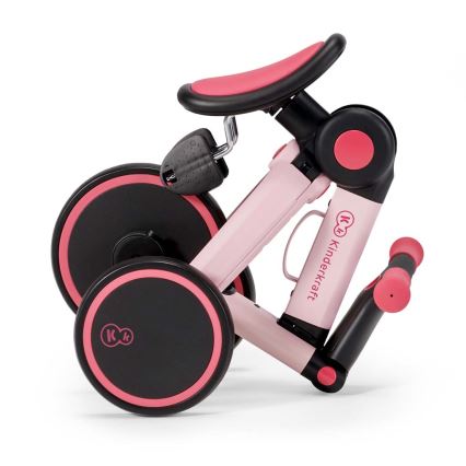 KINDERKRAFT - Otroško potisno kolo 3v1 4TRIKE roza