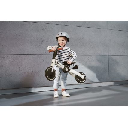 KINDERKRAFT - Otroško potisno kolo 3v1 4TRIKE siva