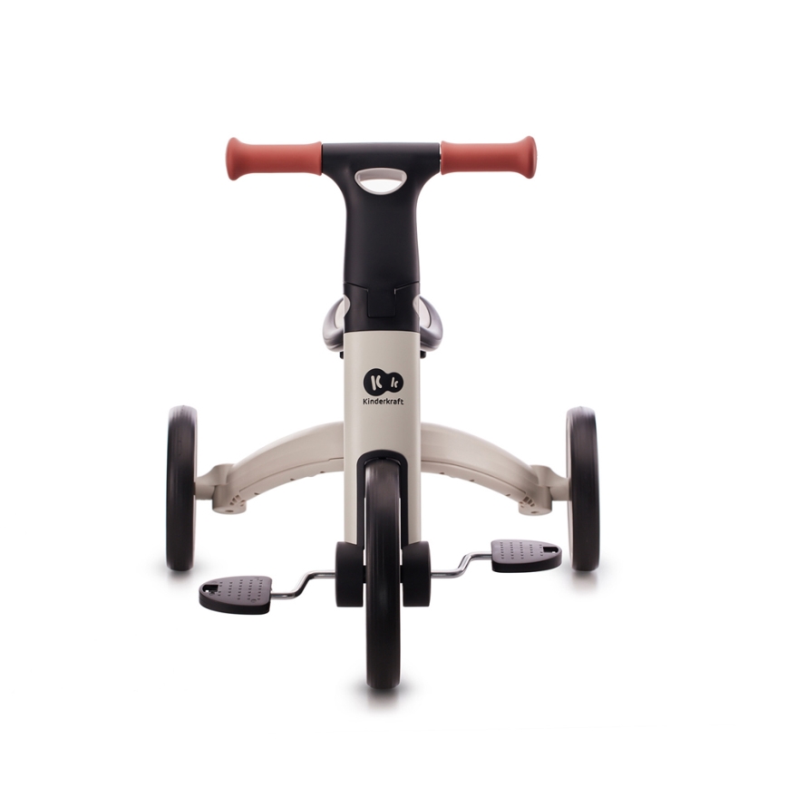 KINDERKRAFT - Otroško potisno kolo 3v1 4TRIKE siva