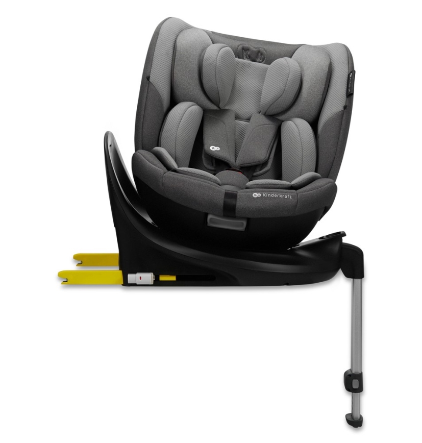 KINDERKRAFT SELECT - Avtosedež I-FIX (40-150 cm) Cool siva