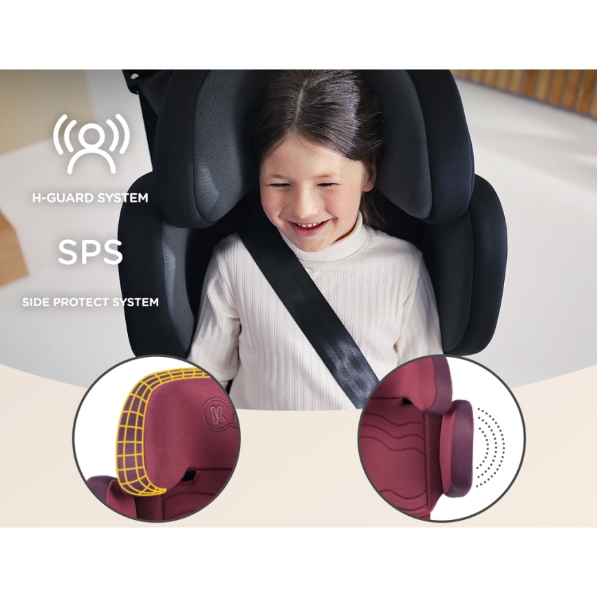 KINDERKRAFT SELECT - Avtosedež XPAND 2 i-Velikost (100-150 cm) Premium Cherry pearl