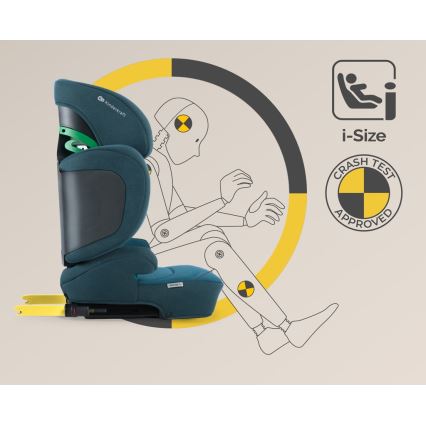 KINDERKRAFT SELECT - Avtosedež XPAND 2 i-Velikost (100-150 cm) Premium Harbour modra