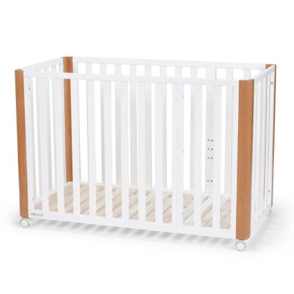 KINDERKRAFT SELECT - Otroška posteljica 4v1 KOYA Premium bukev/borovina