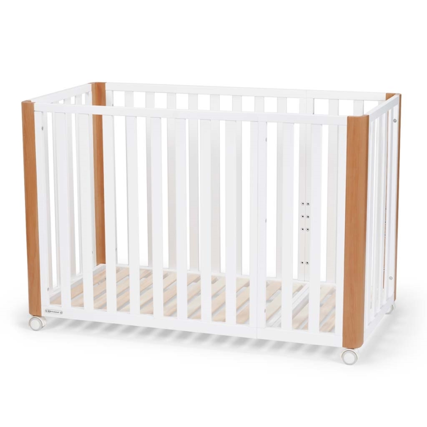 KINDERKRAFT SELECT - Otroška posteljica 4v1 KOYA Premium bukev/borovina