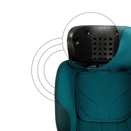 KINDERKRAFT SELECT - otroški avtosedež I-FIX (40-150 cm) pristaniško modra