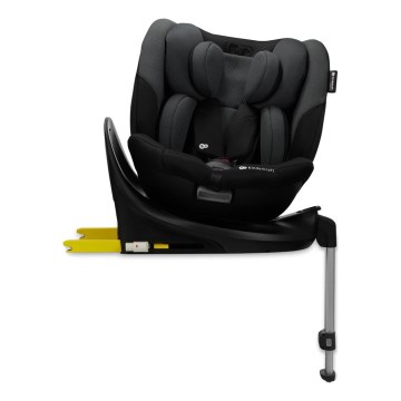 KINDERKRAFT SELECT - otroški avtosedež z vrtljivo bazo I-FIX (40-150 cm) grafitno črn