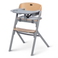 KINDERKRAFT SELECT - Otroški jedilni stol 3 v 1 LIVY Premium hrast