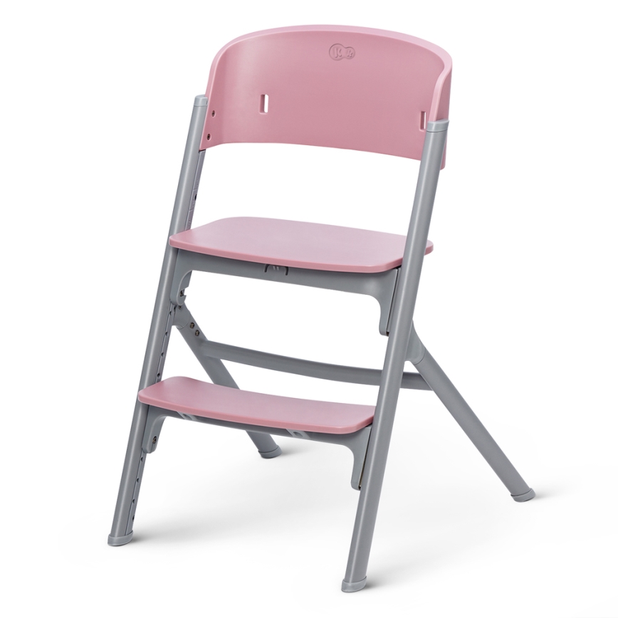 KINDERKRAFT SELECT - Otroški jedilni stol 3v1 LIVY Premium Aster roza