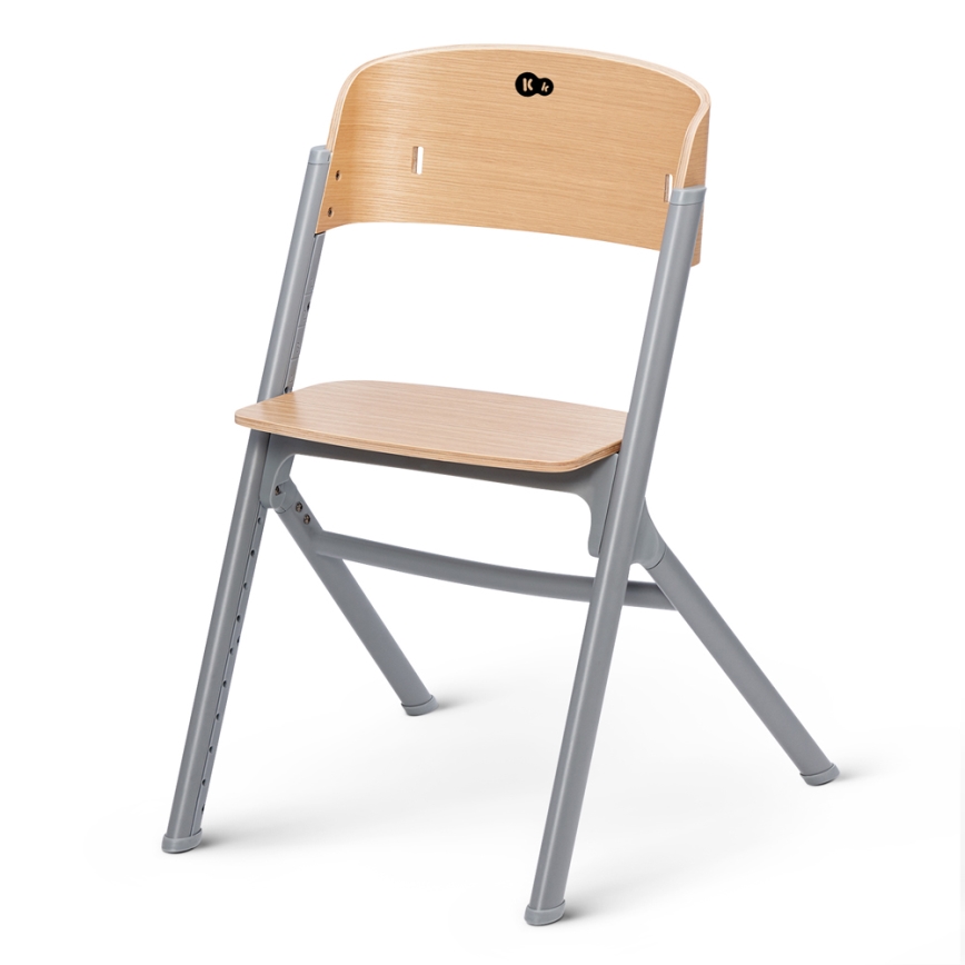 KINDERKRAFT SELECT - Otroški jedilni stol 3v1 LIVY Premium hrast
