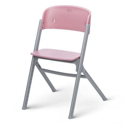 KINDERKRAFT SELECT - Otroški jedilni stol 3 v 1 LIVY Premium Aster pink + ležalnik CALMEE