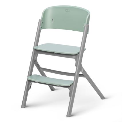 KINDERKRAFT SELECT - Otroški jedilni stolček 3 v 1 LIVY Premium Olive green + ležalnik CALMEE