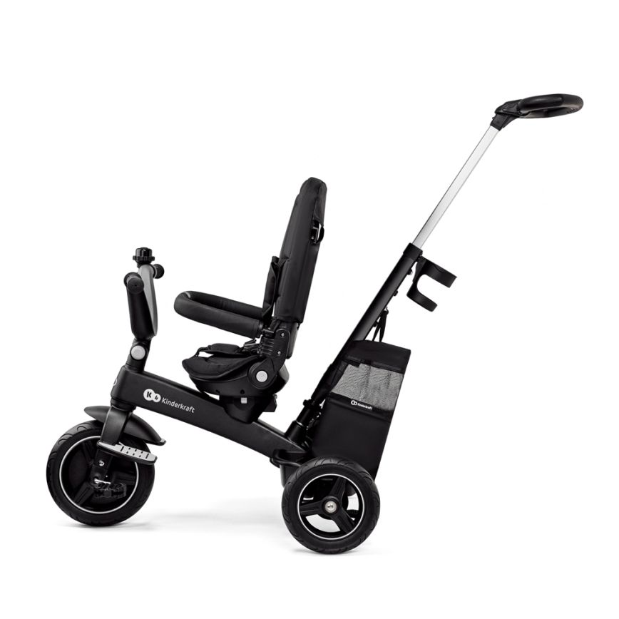 KINDERKRAFT SELECT - Otroški tricikel 5v1 EASYTWIST Premium črna