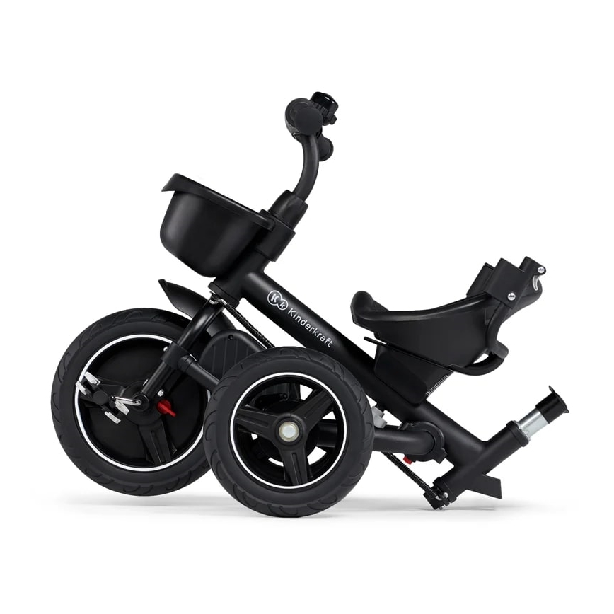 KINDERKRAFT - Otroški tricikel 5v1 SPINSTEP siva
