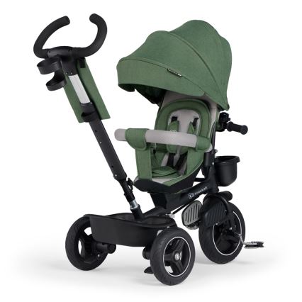 KINDERKRAFT SELECT - Otroški tricikel SPINSTEP Premium zelena
