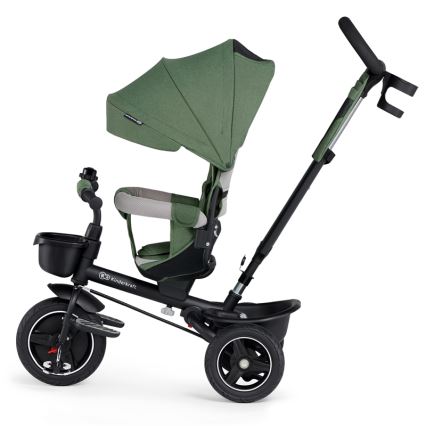 KINDERKRAFT SELECT - Otroški tricikel SPINSTEP Premium zelena
