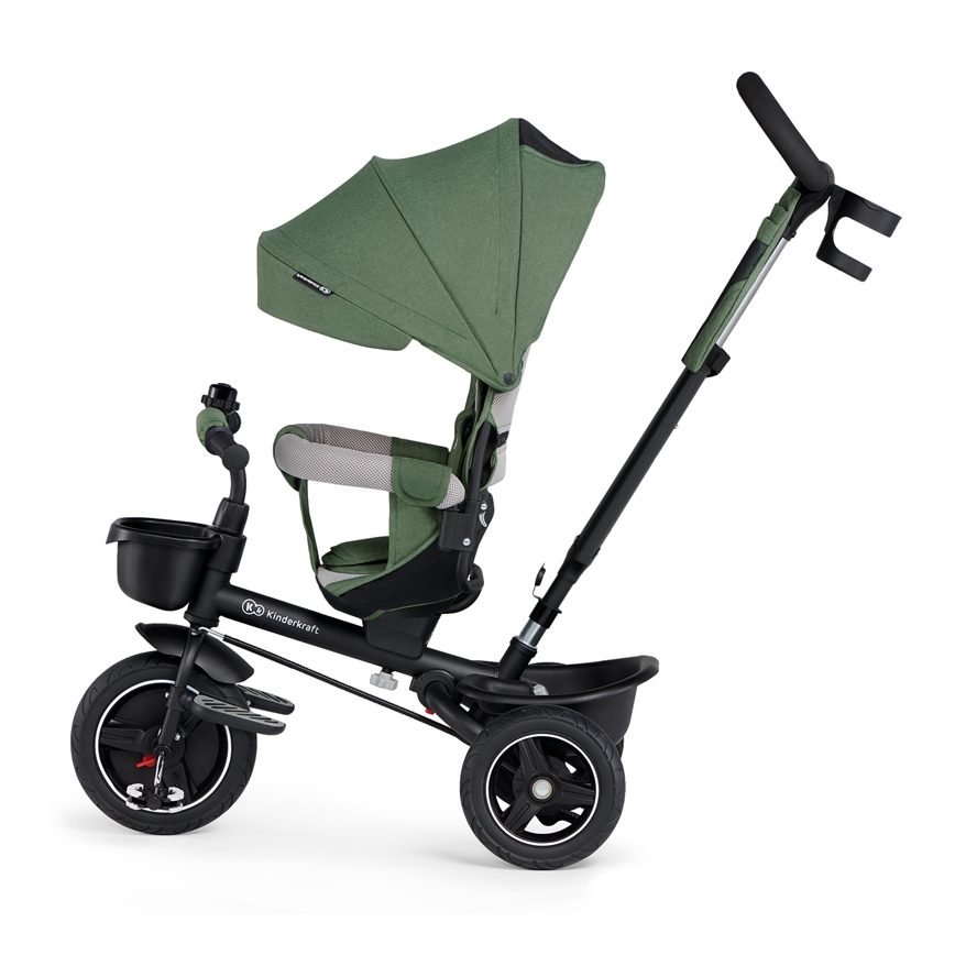 KINDERKRAFT SELECT - Otroški tricikel SPINSTEP Premium zelena