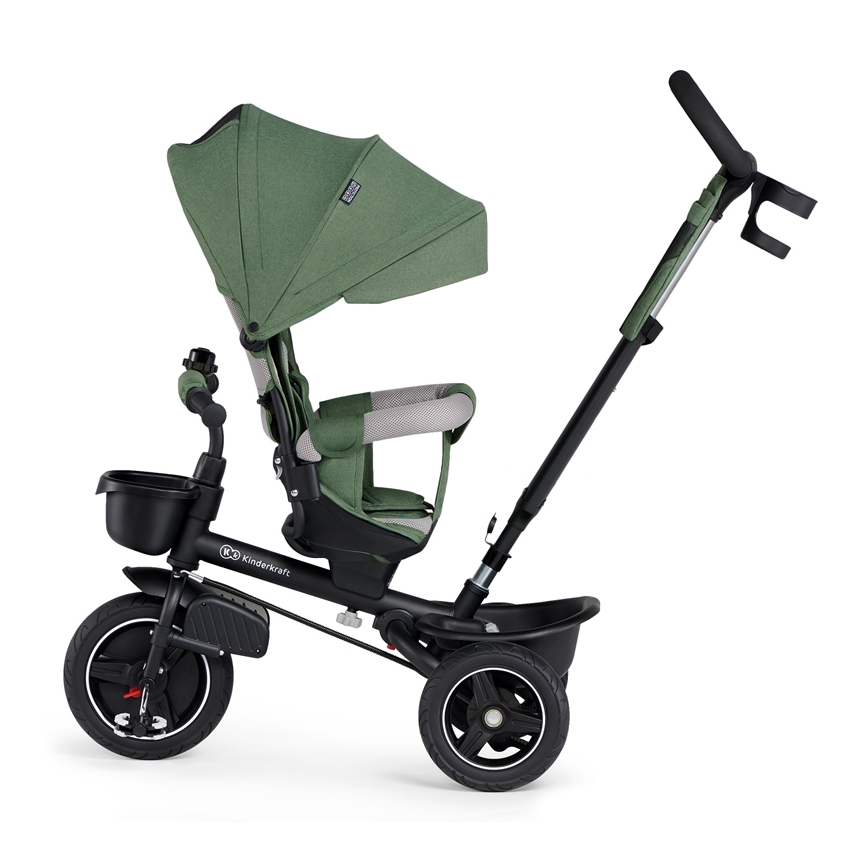 KINDERKRAFT SELECT - Otroški tricikel SPINSTEP Premium zelena