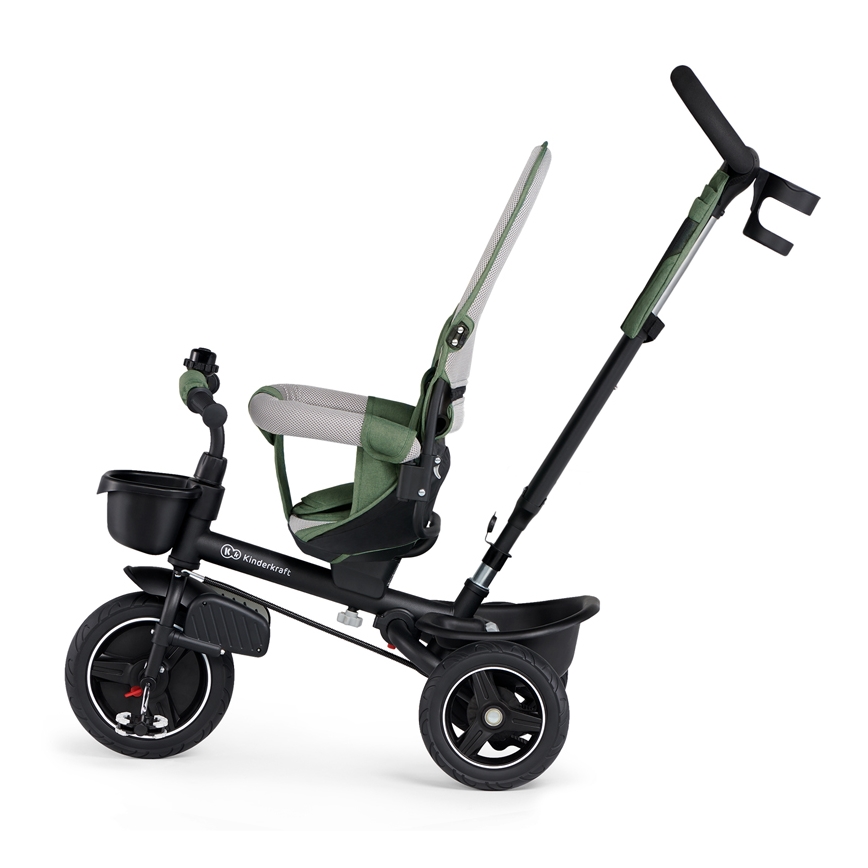 KINDERKRAFT SELECT - Otroški tricikel SPINSTEP Premium zelena